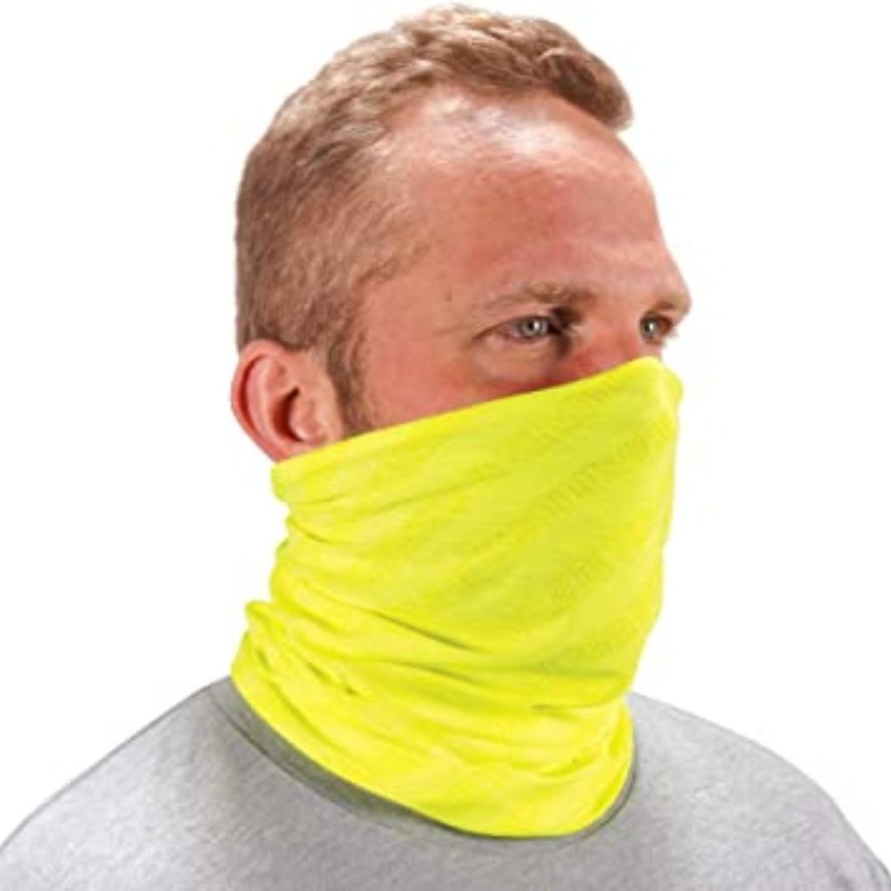Multi-function Headwear/ Face Mask - Hi-Vis Yellow